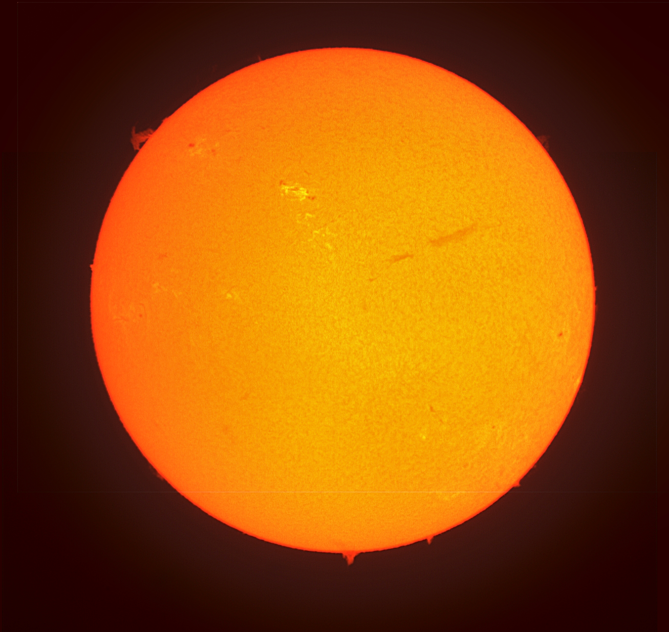 You are currently viewing Soleil, protubérances,filaments…