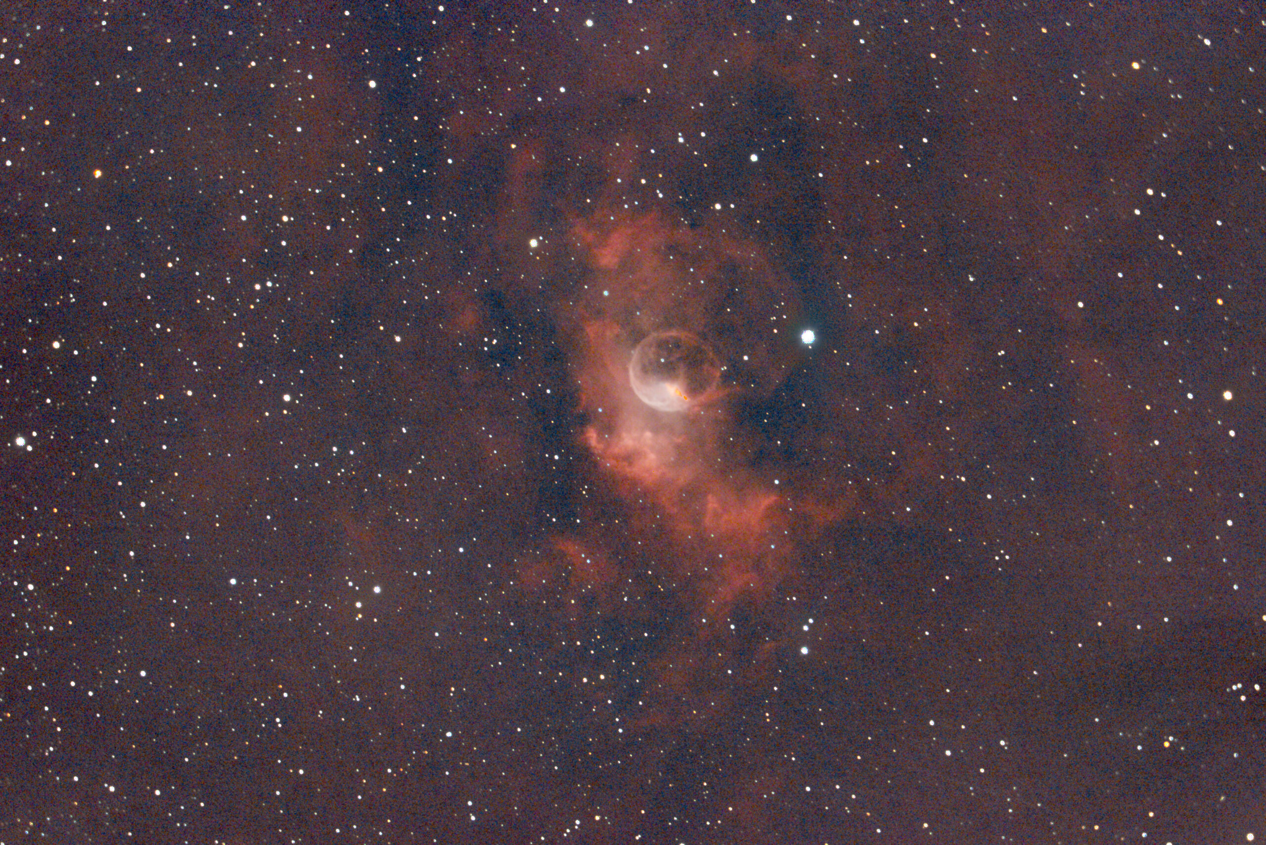 You are currently viewing NGC 7635 – La nébuleuse de La Bulle